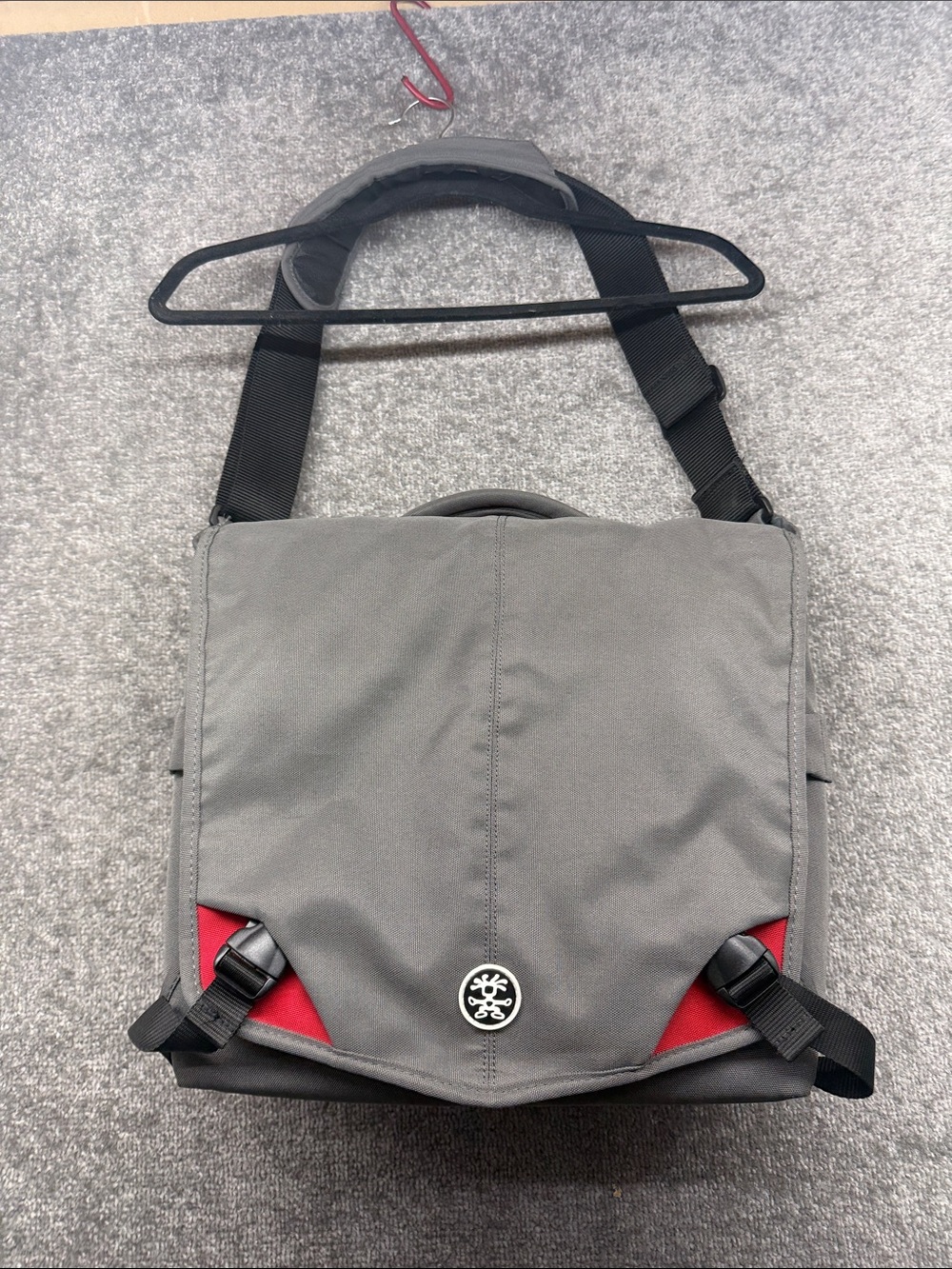 Crumpler 7 Million Dollar Home Camera Bag Shoulder Carry Case Gray Green